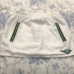 White Athletic Skirt